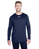 UNDER ARMOUR MEN'S LOCKER LONG SLEEVE T-SHIRT MEN'S NAVY SIZE L - Brand New