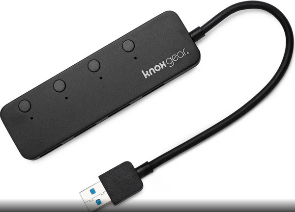OX GEAR 4-PORT USB 3.0 HUB - Like New