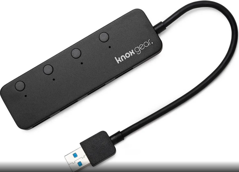 OX GEAR 4-PORT USB 3.0 HUB - Like New