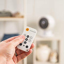 IRIS USA WOOZOO Air Circulator Fan with Remote, Oscillating 10 Speeds - White - Brand New