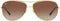 RAY-BAN RB3293 Metal Aviator Sunglasses GRADIENT DARK BROWN LENS / GOLD FRAME Like New