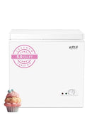 KRIB CHEST FREEZER 5.0 CU.FT ADJUSTABLE THERMOSTAT VERTICAL CHEST - WHITE - Like New