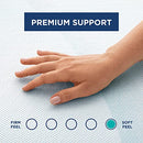 TEMPUR-PEDIC TEMPUR ADAPT+ 3" MATTRESS TOPPER,MEDIUM,11386110 - WHITE - Brand New