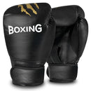 TGLLM BOXING GLOVES MEN & WOMEN - BOXING TRAINING GLOVES ONLY LARGE - BLACK - Like New