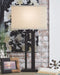 Ashley Aniela Contemporary 29" Table Lamp Open Silhouette 2 Count - Bronze Like New