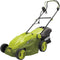 Sun Joe MJ402E 16-Inch 12-Amp Electric Lawn Mower Mulcher 6-Position - Green Like New