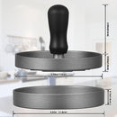 AMZCHEF METAL FOOD GRINDER ATTACHMENT, GRINDING PLATES BLADES BRUSH - STAINLESS - Like New