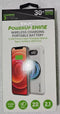 Aduro PowerUp Shine 10000 mAh Wireless Charging Portable Battery Bank - White Like New