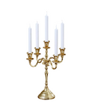 BOLTZE VICTORIA 5-BRANCH CANDELABRA (40 CM) - GOLD - Scratch & Dent