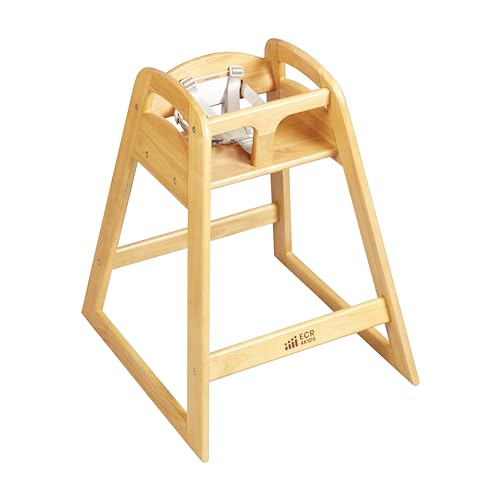ECR4KIDS ASATT HIGH CHAIR, TODDLER CHAIR - HONEY - Like New