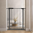 BALANCEFROM WALK-THRU SAFETY GATE CHILD PROOF FENCE FOR DOORWAYS - GRAPHITE - Like New