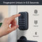 Wyze Lock Bolt Fingerprint Keyless Entry Door Smart Bluetooth WLCKB1 - Black Like New