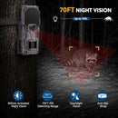 LYNHAWK TRAIL CAMERA NIGHT VISION MOTION ACTIVATED WATERPROOF GAME CAMERA CAMO - Like New