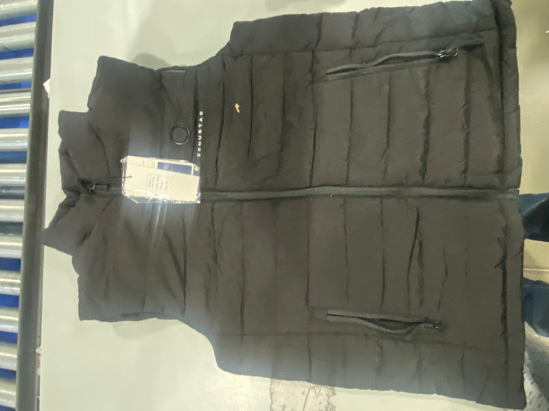 VENUSTAS MEN'S HEATED PUFFER VEST AND A COMPACT 10000MAH BATTERY PACK M - BLACK - Like New