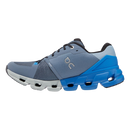 71-98675 ON Running Mens Cloudflyer V4 Textile Synthetic METAL/LAPIS 10 - Like New