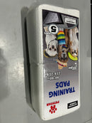 PET STAR CARBON PUPPY PADS 24"X24" PUPPY TRAINING PADS ALL DOGS 100 PCS - WHITE - Brand New