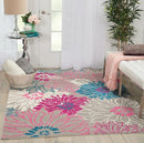 NOURISON HOME NOURISON PASSION 5'3" X 7'3" GREY CONTEMPORARY INDOOR RUG -MULTI - Brand New
