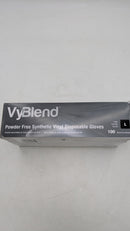 ProWorks VyBlend Vinyl Powder Free Glove Box,Black,10pack,1000 count,Large - Brand New