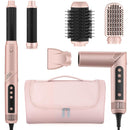 MESCOMB HAIR DRYER BRUSH 5 IN 1-110,000 RPM HIGH-SPEED FRIZZ-FREE - PINK - Like New