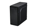 ROSEWILL Micro ATX Mini Tower Computer Case, Steel, Plastic, SRM-01 - Black - Brand New
