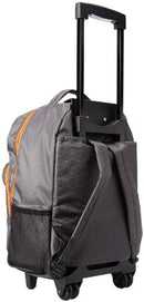 ROCKLAND DOUBLE HANDLE ROLLING BACKPACK 17-INCH - CHARCOAL - Brand New