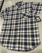 BLACK HORSE WOVEN PLAID SHIRT - SIZE : MENS M - BLUE/LIGHT BLUE/WHITE/YELLOW - Brand New