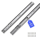 LONTAN 1 Pair Soft Close Drawer Slides 22" Heavy Duty Cabinet Rails - Brand New