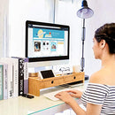 Ybj-ake Monitor Stand Riser Riser with Keyboard Storage (B074TGB3T9) - Black - Brand New
