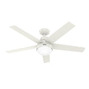 HUNTER FAN COMPANY AERODYNE CEILING FAN 52" - FRESH WHITE - Like New