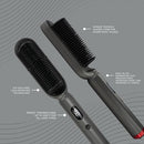 CHI Lava TriLume Heated Brush CA1251A - Black - Like New