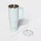 EMBARK 40OZ STAINLESS STEEL STRAW TUMBLER - LIGHT BLUE - Like New