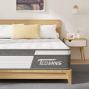 TEOANNS 12 Inch Full Size Mattress, CertiPUR-US, 100 Nights - Scratch & Dent