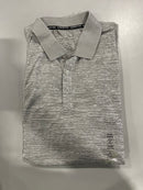 LONDON FOG SHORT SLEEVE POLO - SIZE: MEN M - GRAY - Brand New