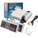 LINK RETRO MINI CONSOLE 620 GAMES 8 BIT SYSTEM BUILT IN 2 CONTROLLERS - GRAY - Like New