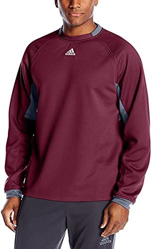 362F Adidas Mens Climawarm Fielders Fleece Sweatshirt New