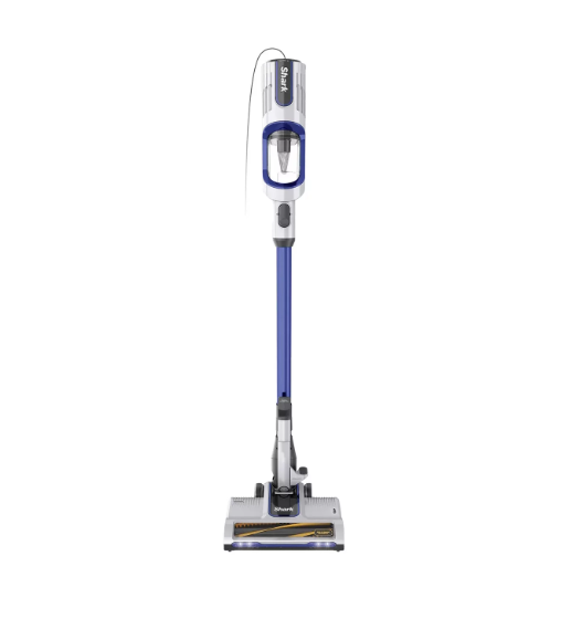 Shark HZ255 Ultra Light Pet Stick Vacuum Self-Cleaning Brushroll - Blue/Silver Like New