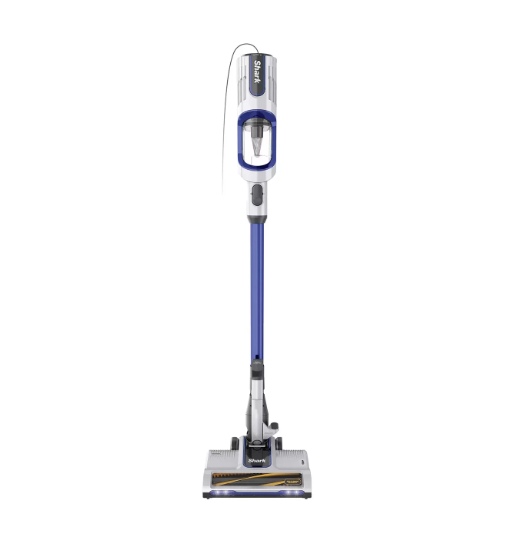 Shark HZ255 Ultra Light Pet Stick Vacuum Self-Cleaning Brushroll - Blue/Silver - Like New