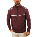 Columbia Golf Omni-Wick Scorecard 1/4 Zip Pullover (Large, Deep Maroon) - Brand New
