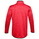 UNDER ARMOUR FLEECE 1/2 ZIP - LOOSE FIT - SIZE: MEN S - RED - Brand New