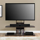 AMERIWOOD GALAXY TV STAND WITH MOUNT FOR TVS UP TO 65" - ESPRESSO - Like New