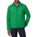 AMAZON BASICS MEN'S WOOL SHORT JACKET GREEN SIZE L - Brand New