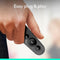 LOGITECH WIRELESS PRESENTER R500S POWERPOINT CLICKER LASER POINTER - BLACK - Brand New