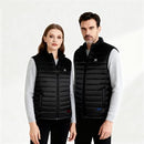 MRAWARM HEATED VEST, LIGHTWEIGHT ELECTRIC HEATED VEST MEN WOMEN S - BLACK - Like New