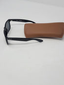 RAY-BAN RB4165 JUSTIN CLASSIC SQUARE SUNGLASSES SIZE 54 - BLACK / GREEN - Like New