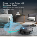 Amarey A980 Robot Vacuum APP Control with Vision Mapping Navigation - BLACK - Like New