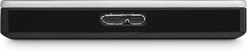 Seagate STDS1000100 1TB Backup Plus Slim USB 3.0 External Hard Drive Silver - Like New
