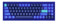 KEYCHRON Q7 SWAPPABLE RGB BACKLIGHT BLUE SWITCH - BLUE - KEYCAPS SPECIAL COLOR - Like New