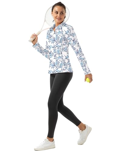 FKEEP WOMEN LONG SLEEVE POLO SHIRT GOLF SPORT TOP ATHLETIC SIZE MEDIUM - Brand New