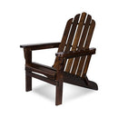 SHINE COMPANY MARINA ADIRONDACK CHAIR, BACK & SEAT PRE-ASSEMBLED, BURNT BROWN - Like New