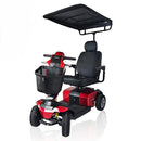 Sunshade Canopy for Mobility Scooters Easy Removable Rain - B0CD8PRY6H - Black - Brand New